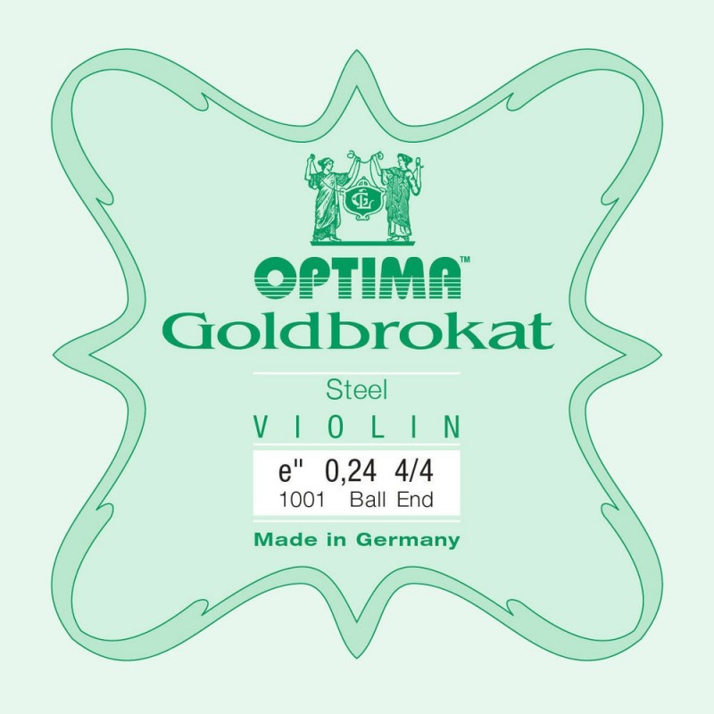 Optima 7163032 Struny do skrzypiec Lenzner Goldbrokat